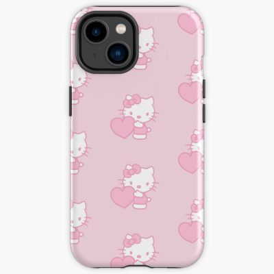 Hello Kitty With A Heart Iphone Case
