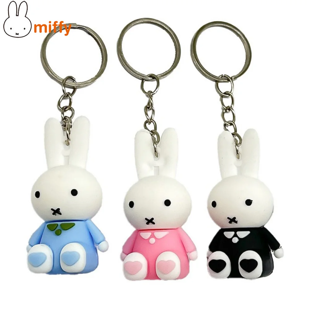 Cute Miffy Kawaii Cartoon Pendant Key Chain