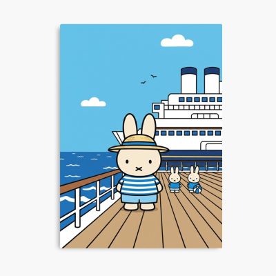 Inspired Miffy On A Cruise Poster