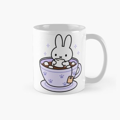 Inspired Miffy In Paw Tea Cup Mug