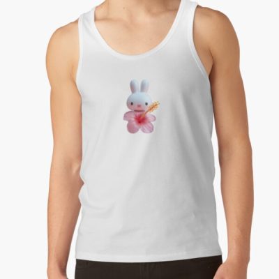 Miffy Hawaiian Flower Sticker Tank Top