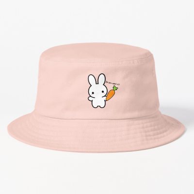A Little Rabbit With A Kind Heart Bucket Hat