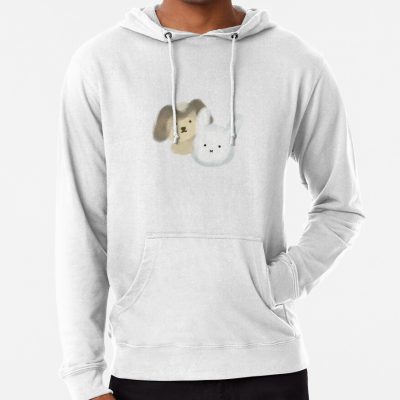 Dog Hugging Miffy Hoodie