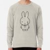 ssrcolightweight sweatshirtmensoatmeal heatherfrontsquare productx1000 bgf8f8f8 10 - Miffy Merch