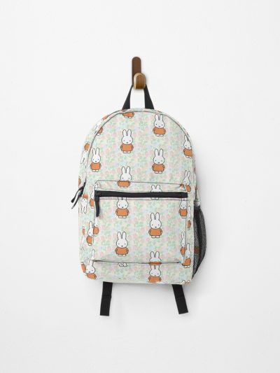 Strawberry Background And Miffy Inspired Backpack