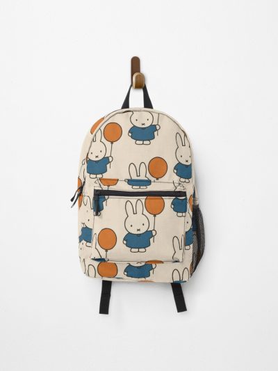 Miffy Holding A Yellow Balloon Backpack