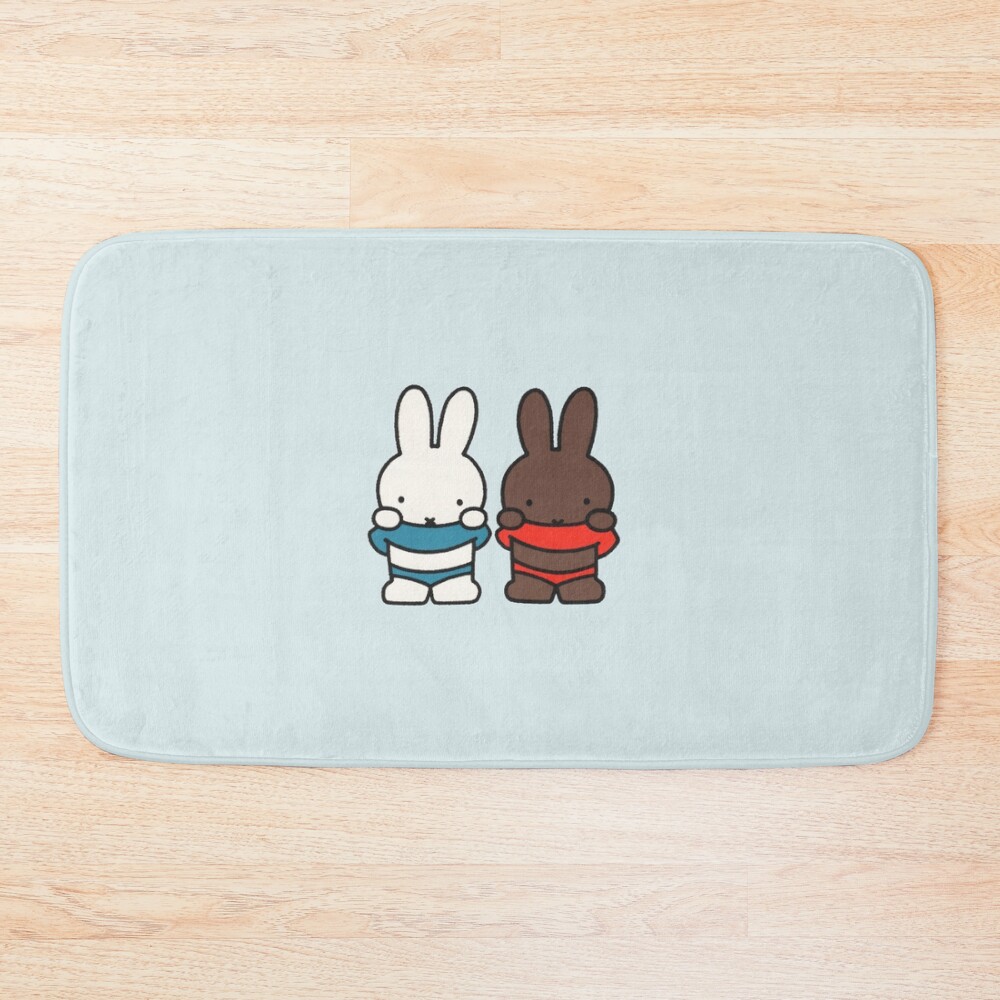 urbathmat flatlay largesquare1000x1000.1u5 20 - Miffy Merch