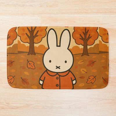 Miffy In Autumn Bath Mat