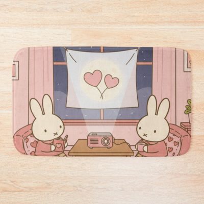 Valentine Miffy Bath Mat