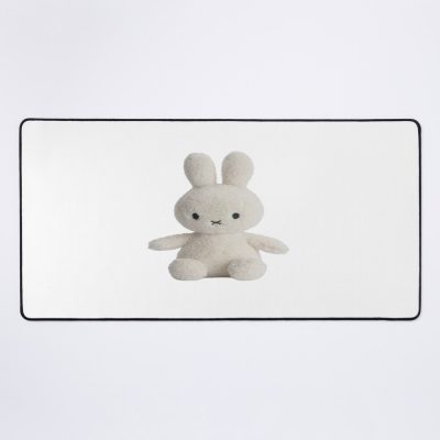 Miffy Bunny White Plush Mouse Pad