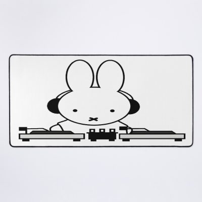 Miffy The Dj Mouse Pad