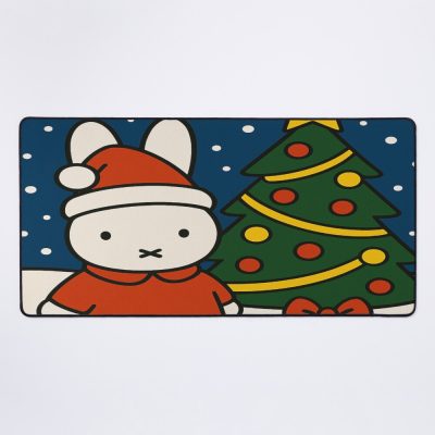 Merry Christmas Miffy Mouse Pad