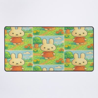 Crayon Miffy Inspired Mouse Pad