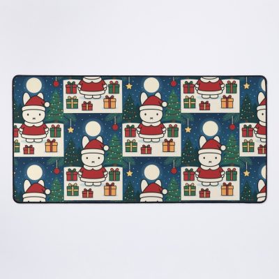 Let S Have A Merry Christmas Miffy Inspired Mouse Pad
